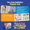 (Isi 16 Buku) Mini Book Learning Time Mini Library
