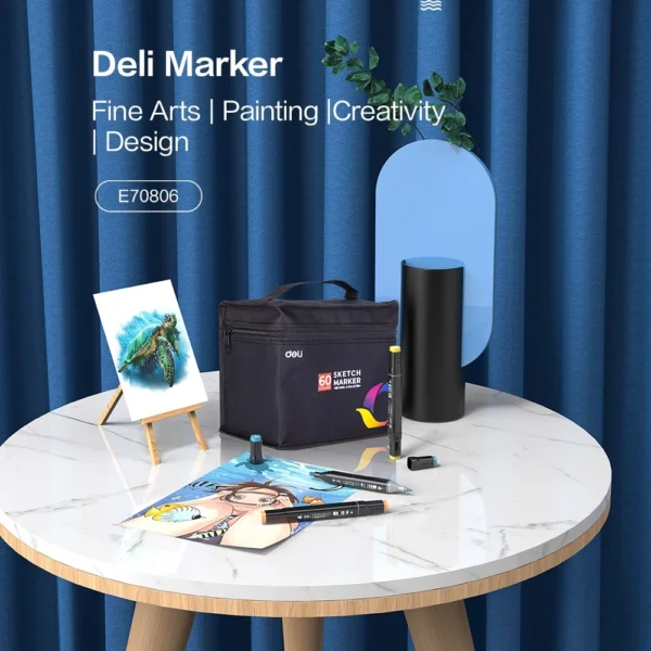 Deli Sketch Marker 2 Tip E70806