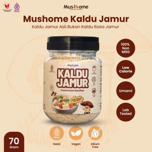 Kaldu Jamur Sehat Non MSG - Mushome