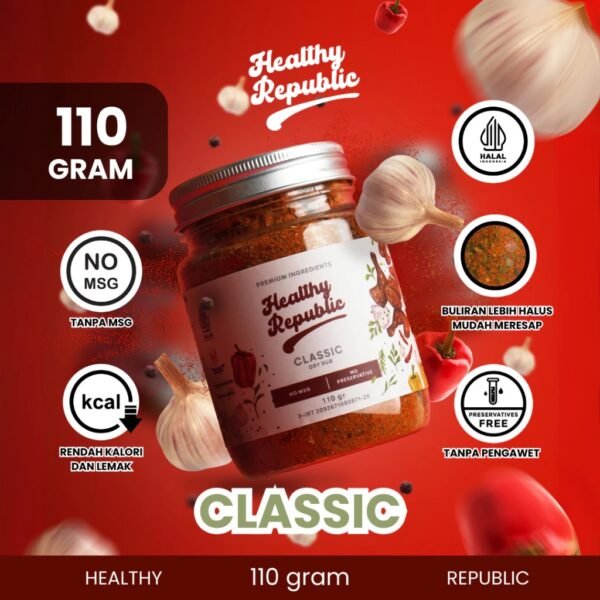 Healthy Republic Spices 110g – Bumbu Serba Guna Rendah Lemak