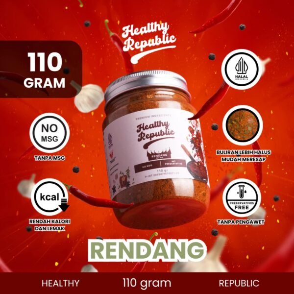 Healthy Republic Spices 110g – Bumbu Serba Guna Rendah Lemak