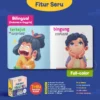 (Isi 16 Buku) Mini Book Learning Time Mini Library