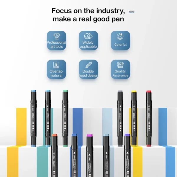 Deli Sketch Marker 2 Tip E70806