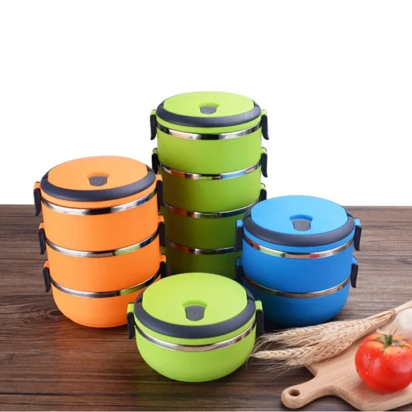 Rantang tempat makan lunch box stainless steel