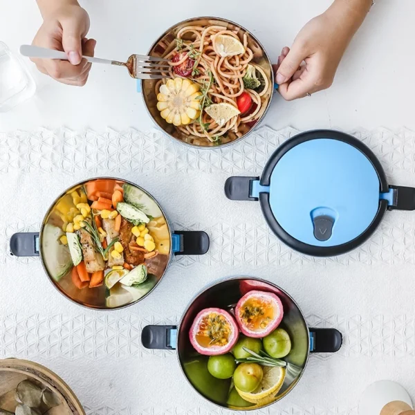 Rantang tempat makan lunch box stainless steel