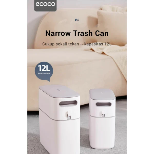 Tempat Sampah ECOCO Simple Zip