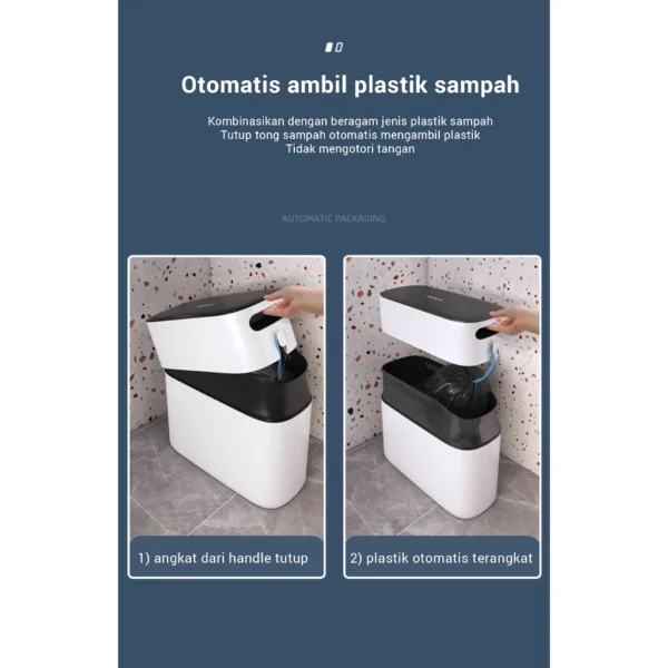 Tempat Sampah ECOCO Simple Zip