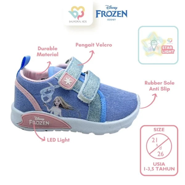 id-11134207-7rbk0-m6xf984eqknd75 Sepatu Anak Girls Disney Frozen Usia 1 - 3 Tahun