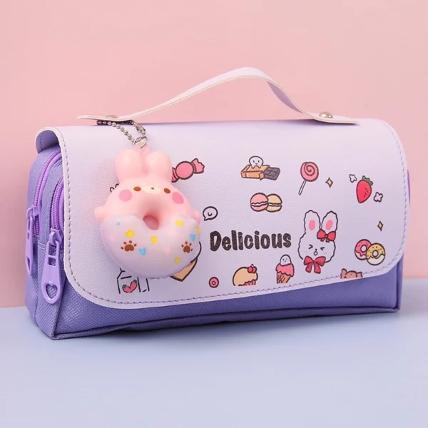 Pencil Case Anak Perempuan Kapasitas Besar