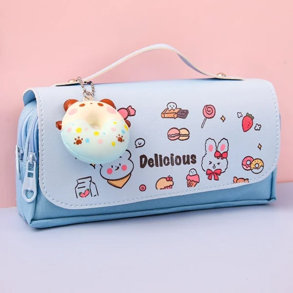 Pencil Case Anak Perempuan Kapasitas Besar