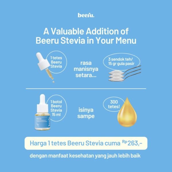 WhatsApp Image 2025-09-01 at 11.47.45 Beeru Stevia Natural Sweetener - 15mL