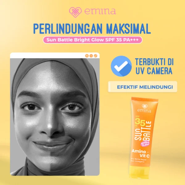 id-11134207-7rbka-matb45njcnnc0c Emina Sun Battle Bright Glow SPF 35 PA+++