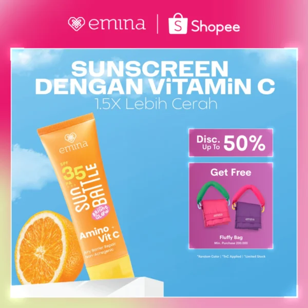 id-11134207-81zti-meaz52glqyv53b Emina Sun Battle Bright Glow SPF 35 PA+++