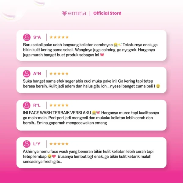 NEW! Emina Niacinamide Oxy Ceramide Brightening Face Wash